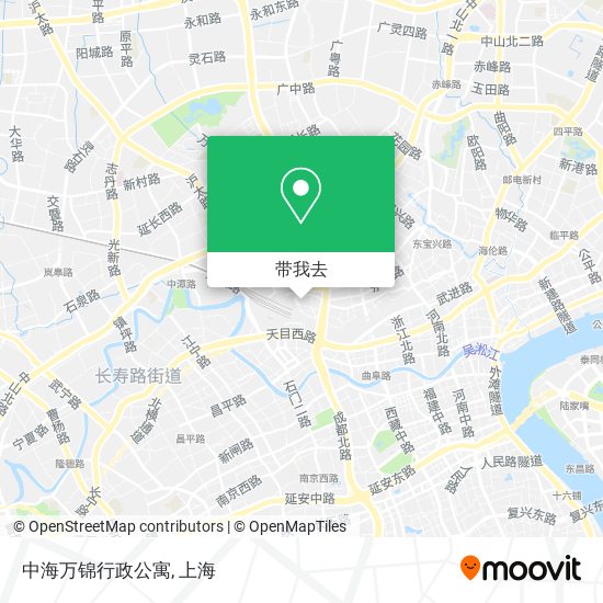 中海万锦行政公寓地图