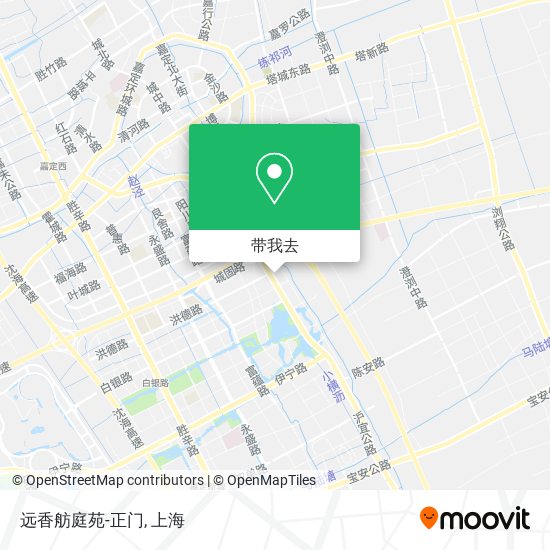 远香舫庭苑-正门地图