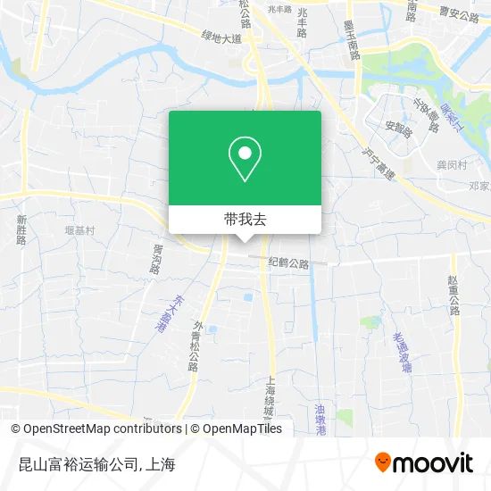 昆山富裕运输公司地图