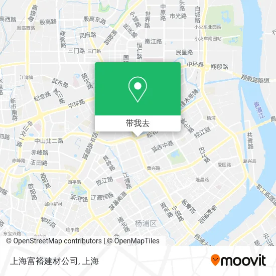 上海富裕建材公司地图