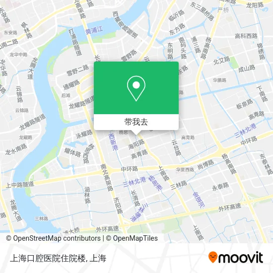 上海口腔医院住院楼地图