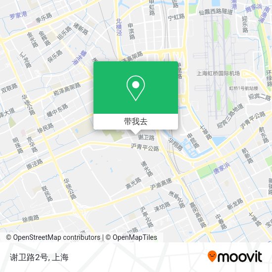 谢卫路2号地图