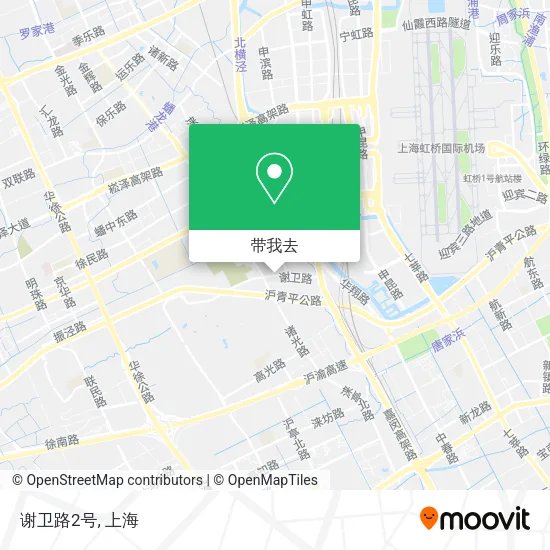 谢卫路2号地图