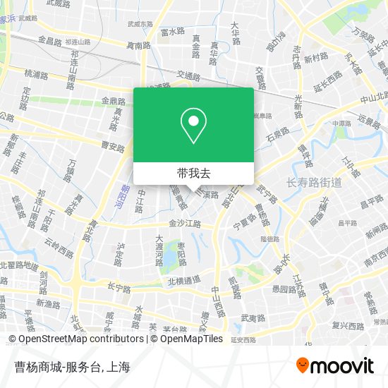 曹杨商城-服务台地图