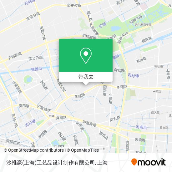 沙维豪(上海)工艺品设计制作有限公司地图