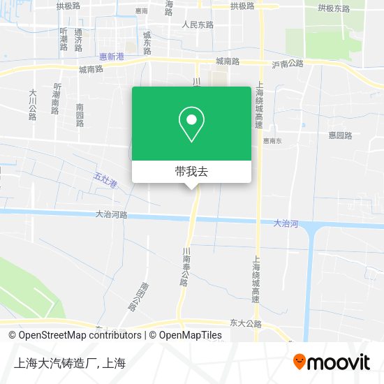 上海大汽铸造厂地图
