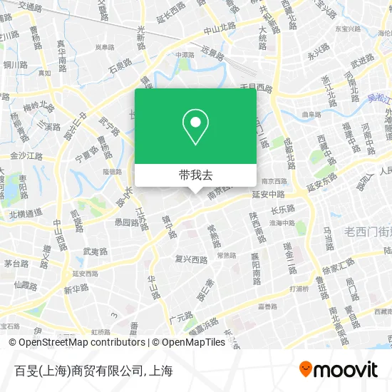 百旻(上海)商贸有限公司地图