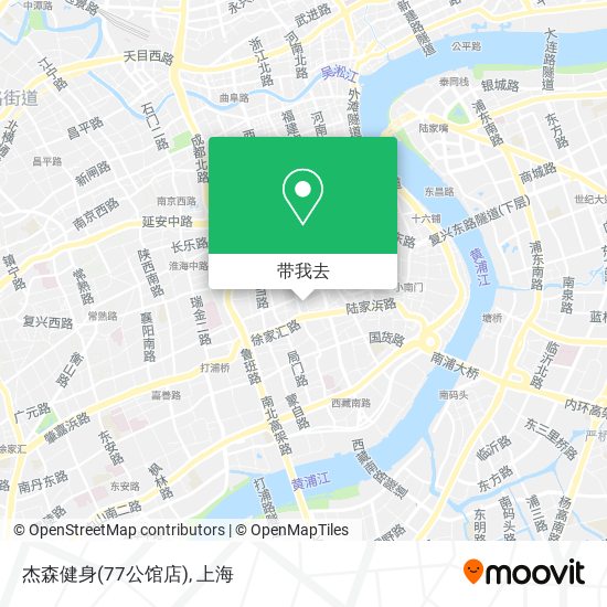 杰森健身(77公馆店)地图