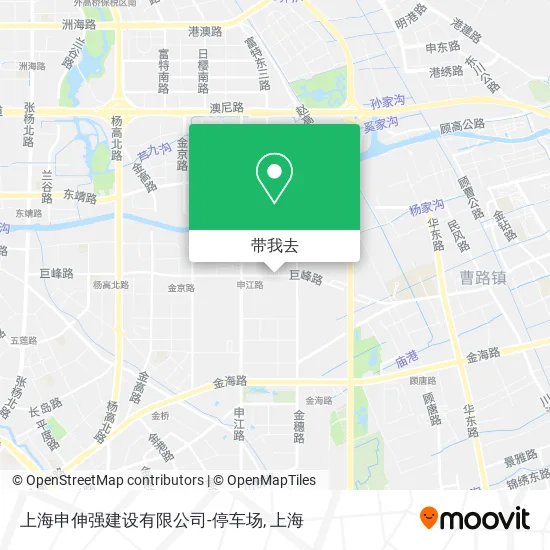 上海申伸强建设有限公司-停车场地图
