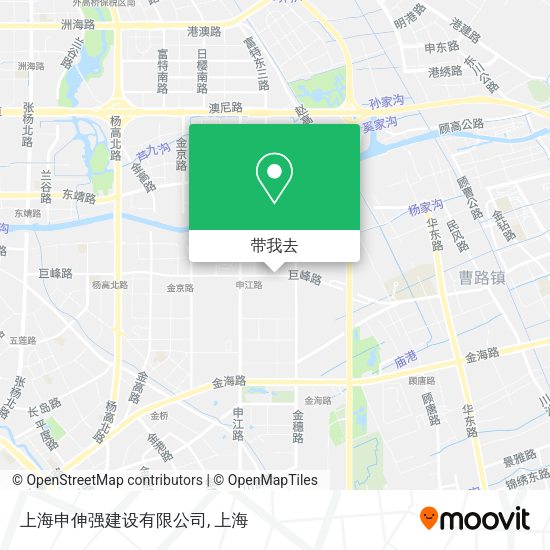 上海申伸强建设有限公司地图