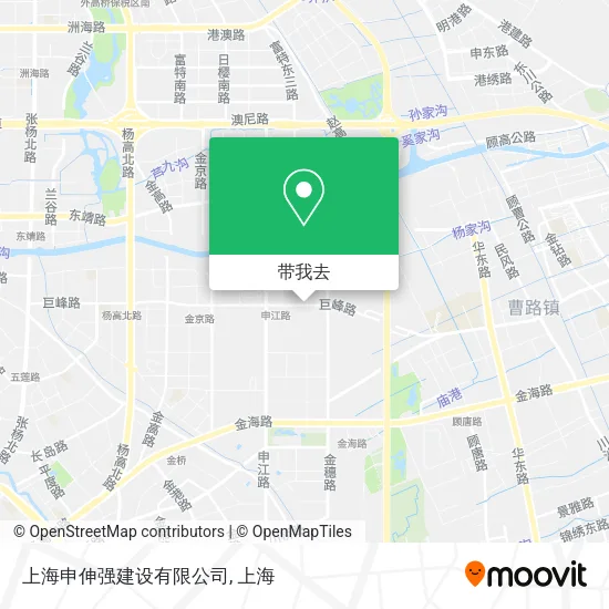 上海申伸强建设有限公司地图