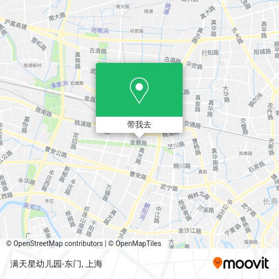满天星幼儿园-东门地图