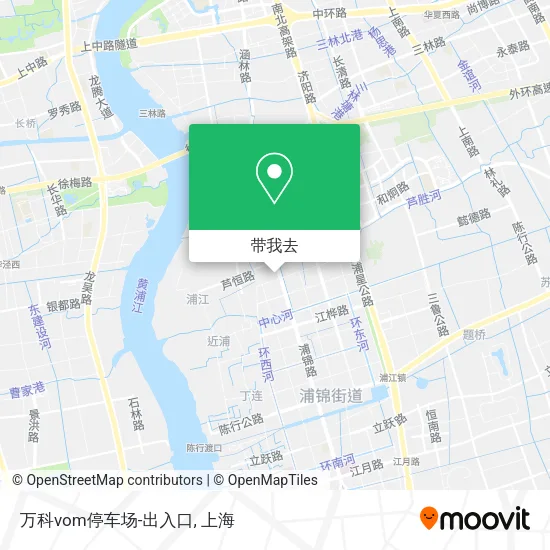 万科vom停车场-出入口地图
