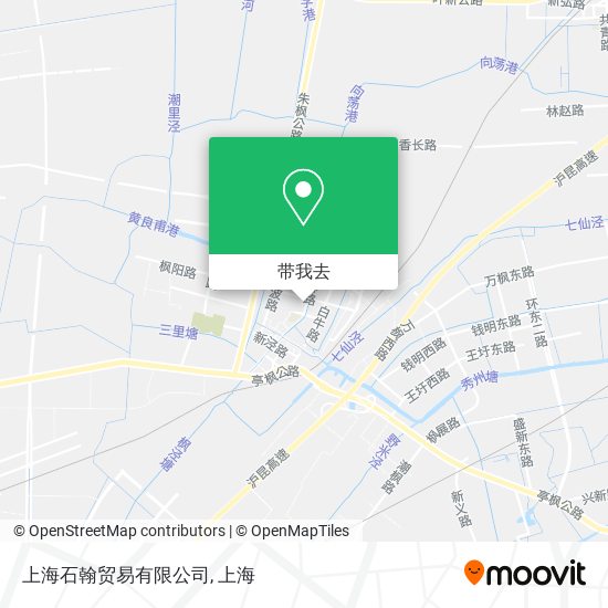 上海石翰贸易有限公司地图