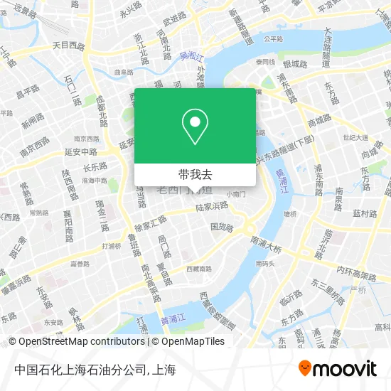 中国石化上海石油分公司地图