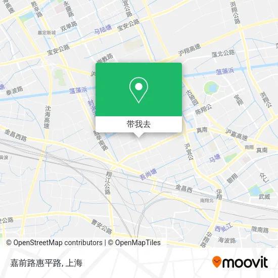 嘉前路惠平路地图