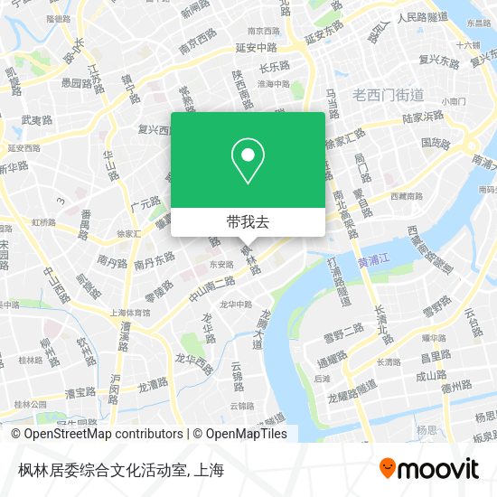 枫林居委综合文化活动室地图