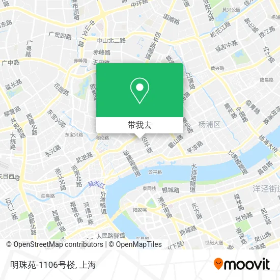 明珠苑-1106号楼地图