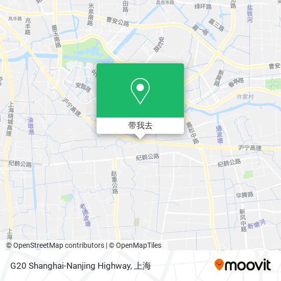 G20 Shanghai-Nanjing Highway地图