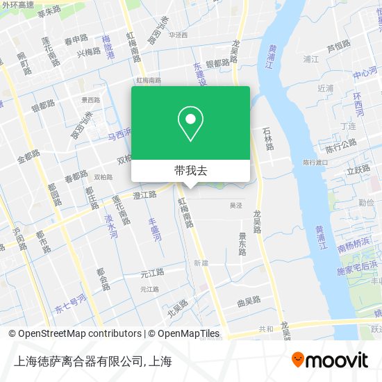 上海徳萨离合器有限公司地图