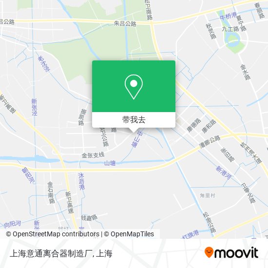 上海意通离合器制造厂地图