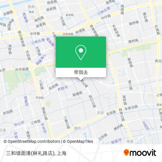 三和墙面漆(林礼路店)地图