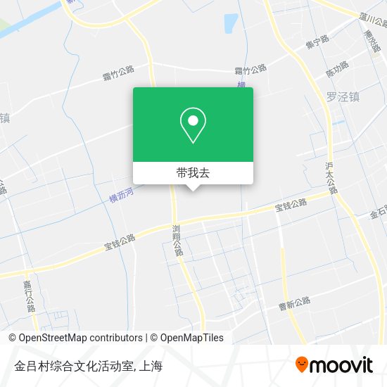 金吕村综合文化活动室地图