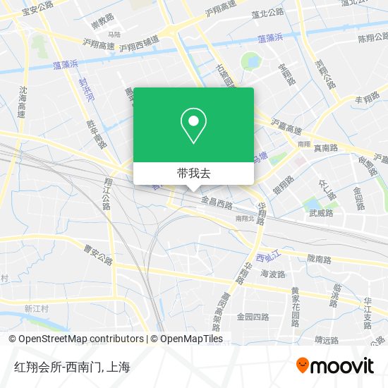 红翔会所-西南门地图