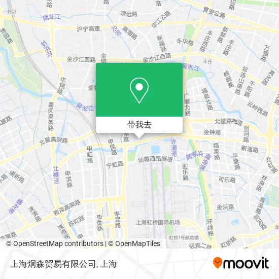 上海炯森贸易有限公司地图