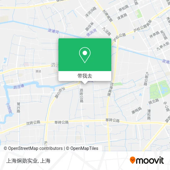 上海炯勋实业地图