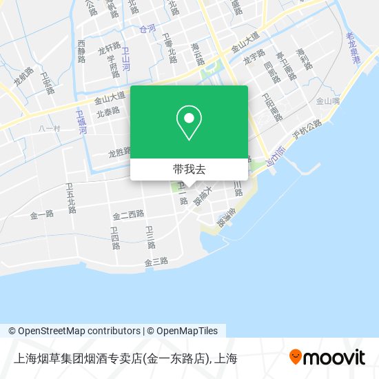 上海烟草集团烟酒专卖店(金一东路店)地图