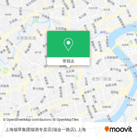 上海烟草集团烟酒专卖店(瑞金一路店)地图