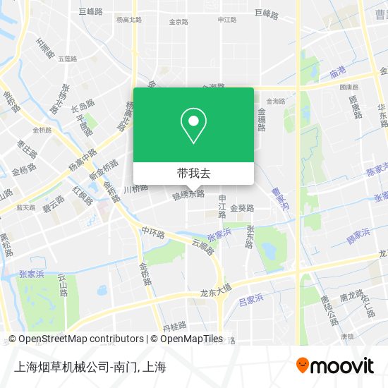 上海烟草机械公司-南门地图