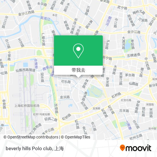 beverly hills Polo club地图