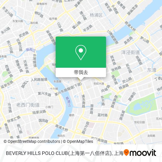 BEVERLY HILLS POLO CLUB(上海第一八佰伴店)地图