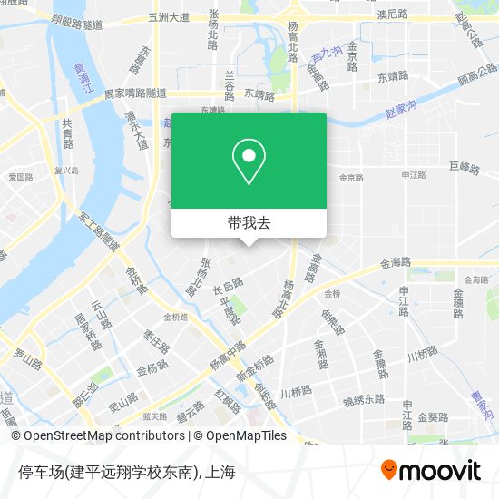 停车场(建平远翔学校东南)地图