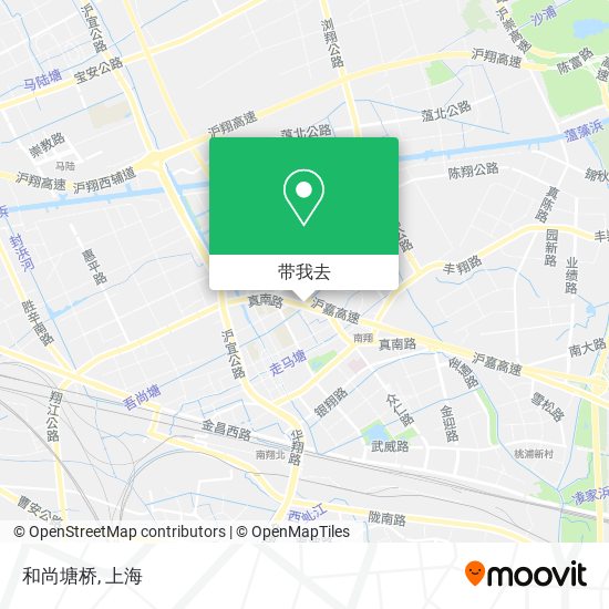 和尚塘桥地图
