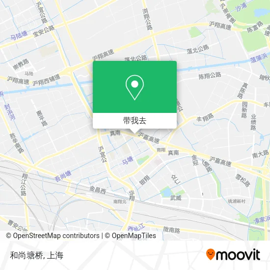 和尚塘桥地图