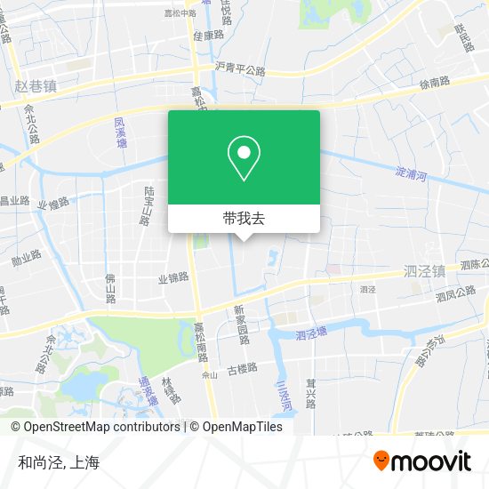 和尚泾地图