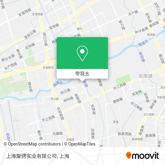 上海聚骋实业有限公司地图