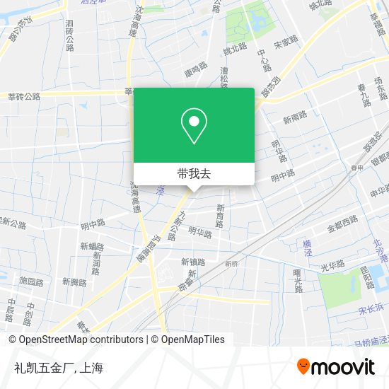 礼凯五金厂地图