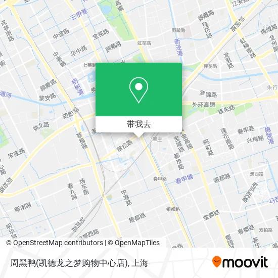 周黑鸭(凯德龙之梦购物中心店)地图