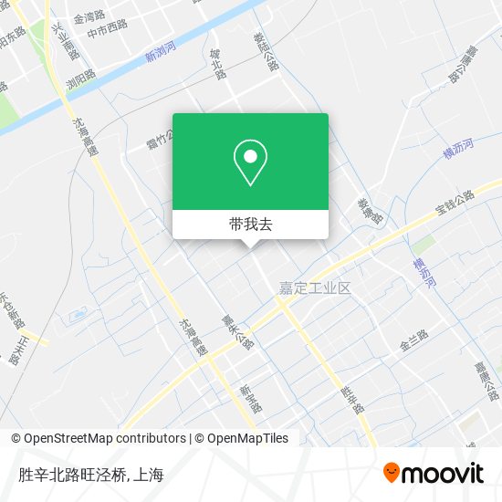 胜辛北路旺泾桥地图