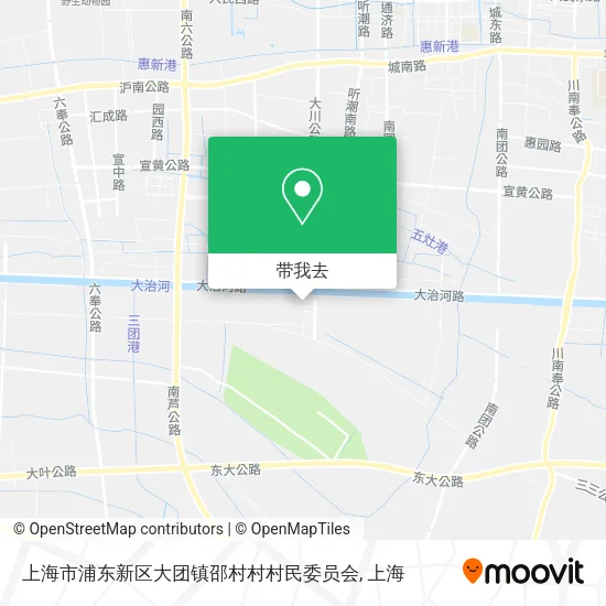 上海市浦东新区大团镇邵村村村民委员会地图