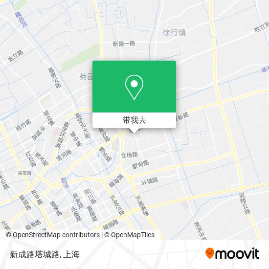 新成路塔城路地图