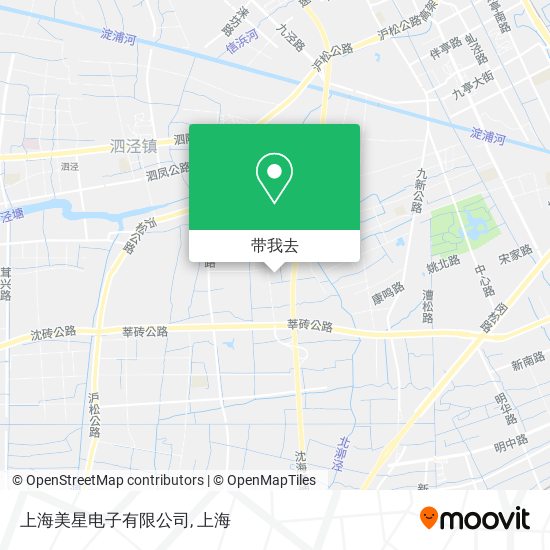 上海美星电子有限公司地图