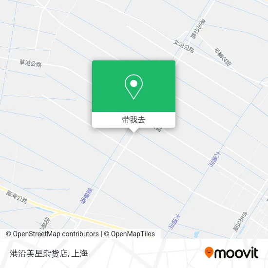 港沿美星杂货店地图