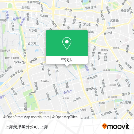 上海美津星分公司地图