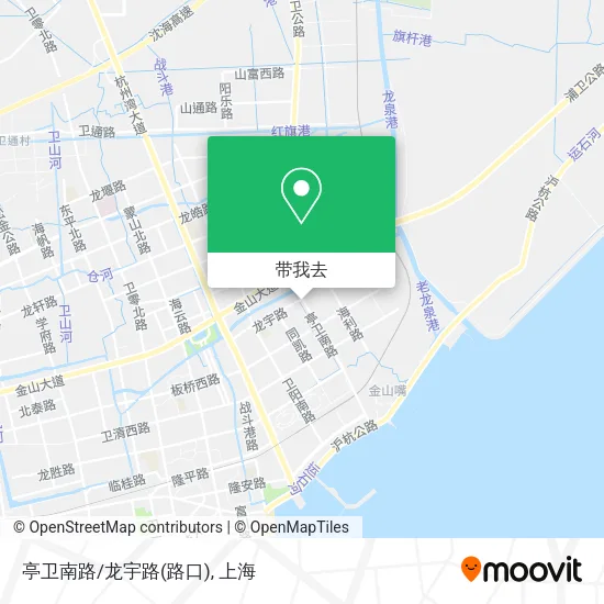 亭卫南路/龙宇路(路口)地图