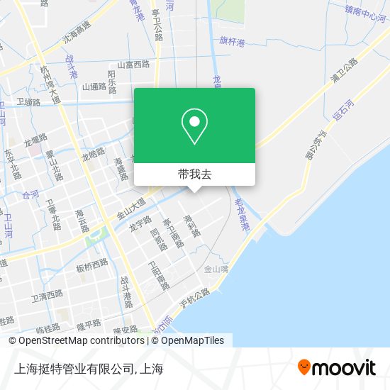 上海挺特管业有限公司地图